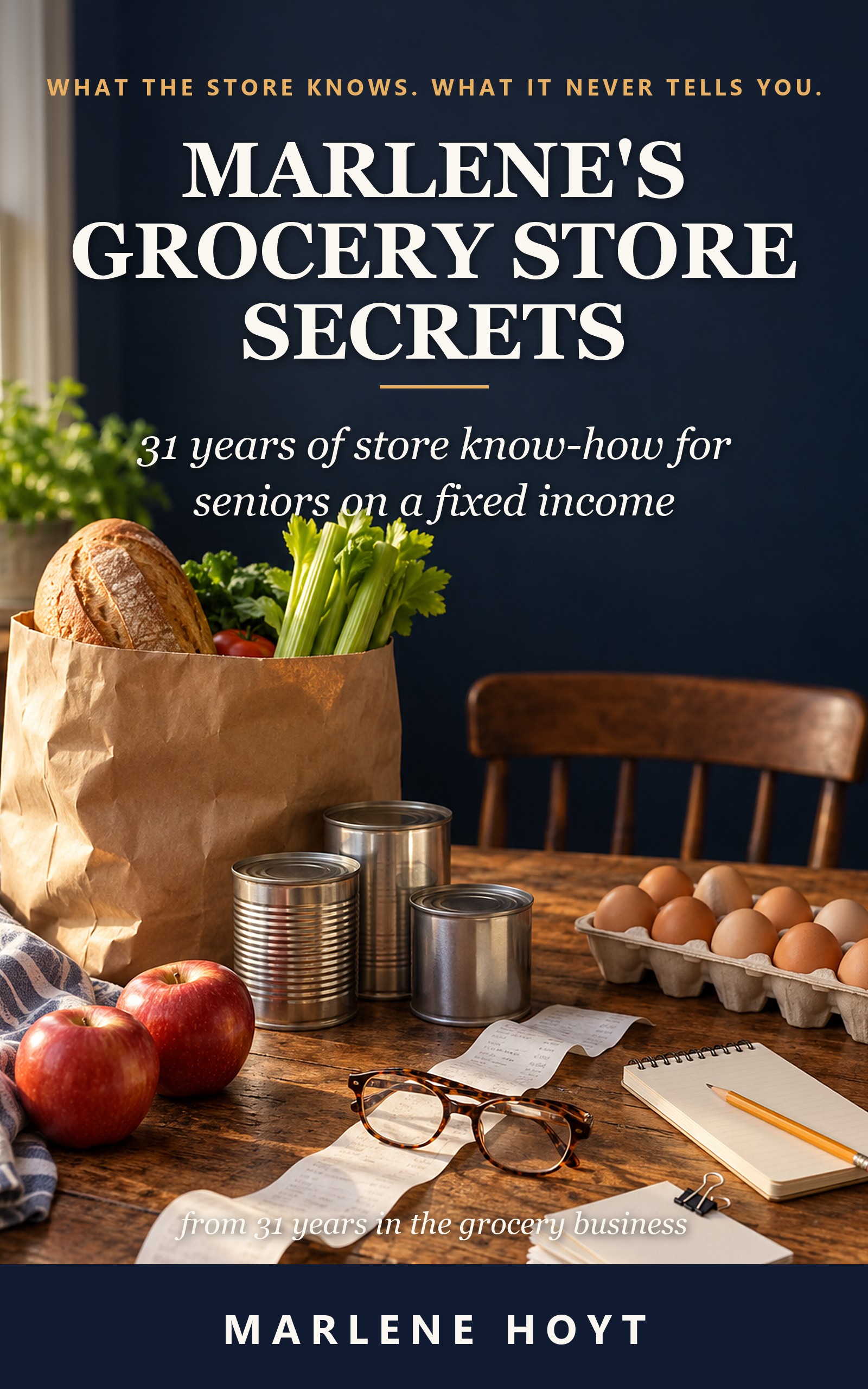 Marlene's Grocery Store Secrets by Marlene Hoyt, book cover